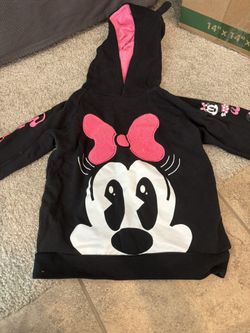 Disney Minnie Mouse Hoodie Size 9/10
