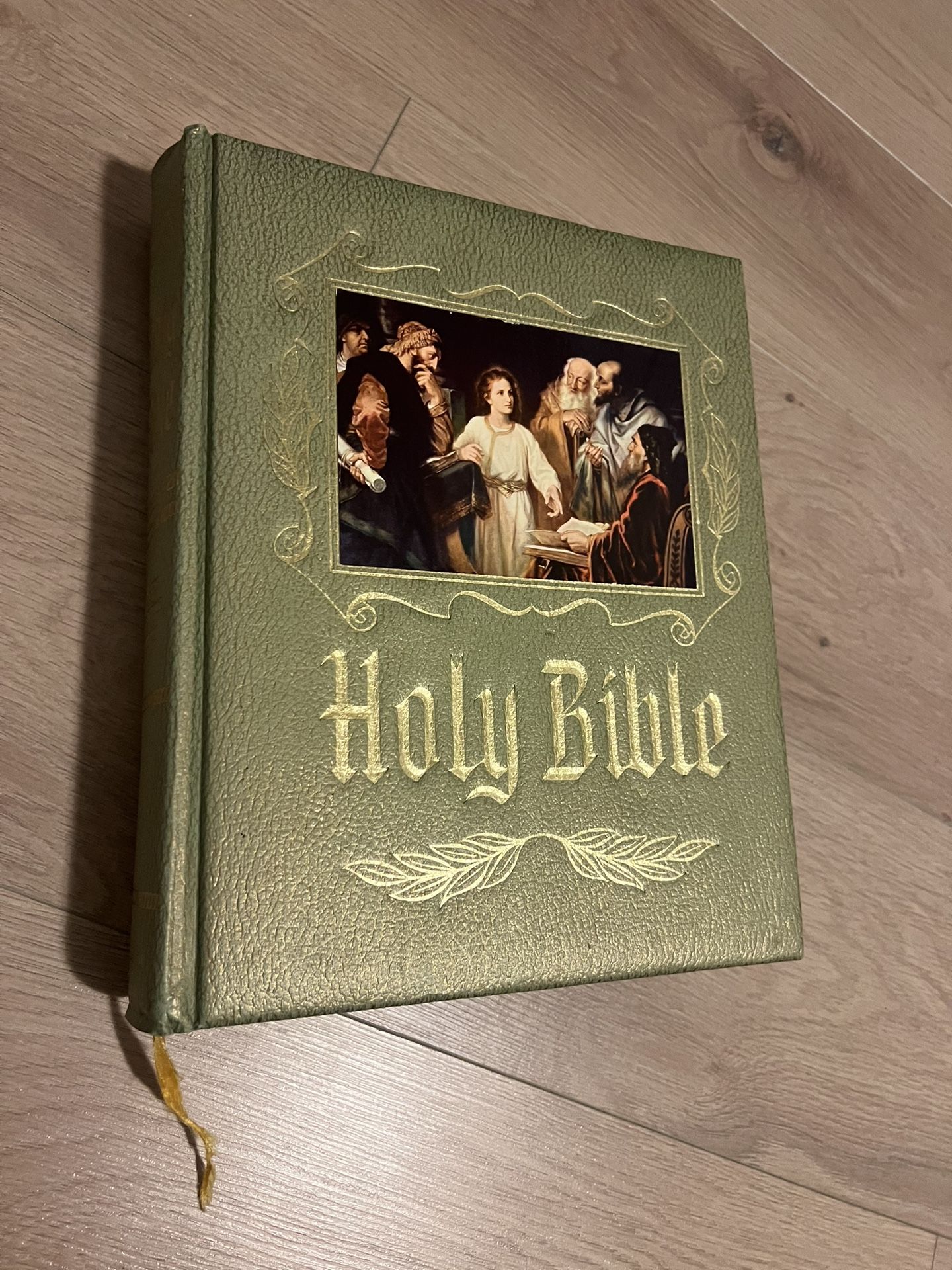 Huge Vintage Antique Bible