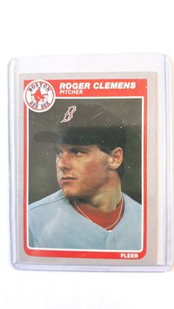1985 Fleer Roger Clemens RC.