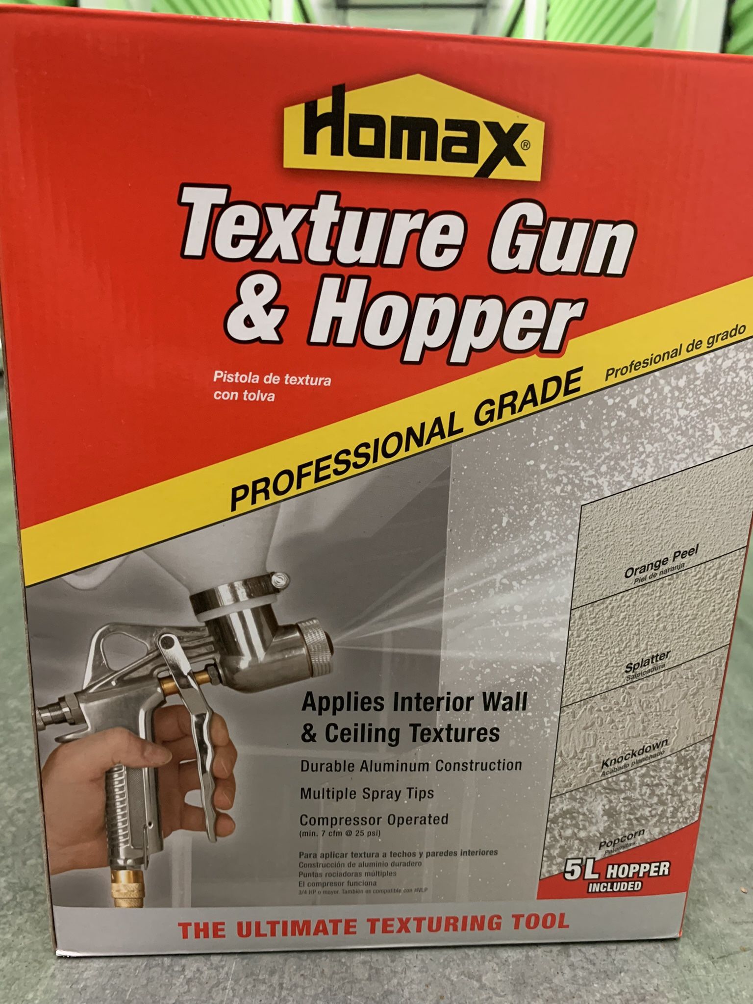 Homax Texture gun & Hopper