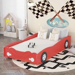 Twin Size Bed For Kids 78.74”  x 40.31” x 14.17”  ( NO MATTRESS ) 