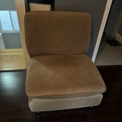 Oversized Armless Chair