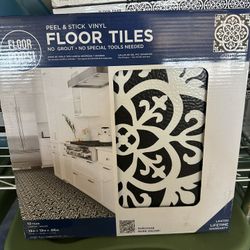 21 Packs Of Vinyl Floor Tiles