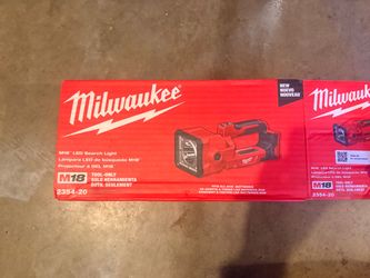 Milwaukee M18 led search light New