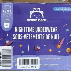 Mama Bear nighttime diapers