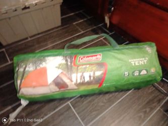 5 person tent by Colemen
