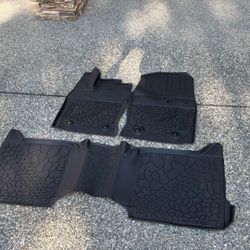 2022 2023 2024 Toyota Tundra TRD Pro All Weather Mats OEM Crew Max PT(contact info removed)