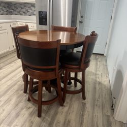 Counter Height Kitchen Table Set 