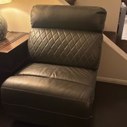 Mini Black Luxury Sofa Super Clean Leather 