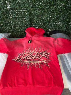 Hellstar Records Red Graphic Hoodie