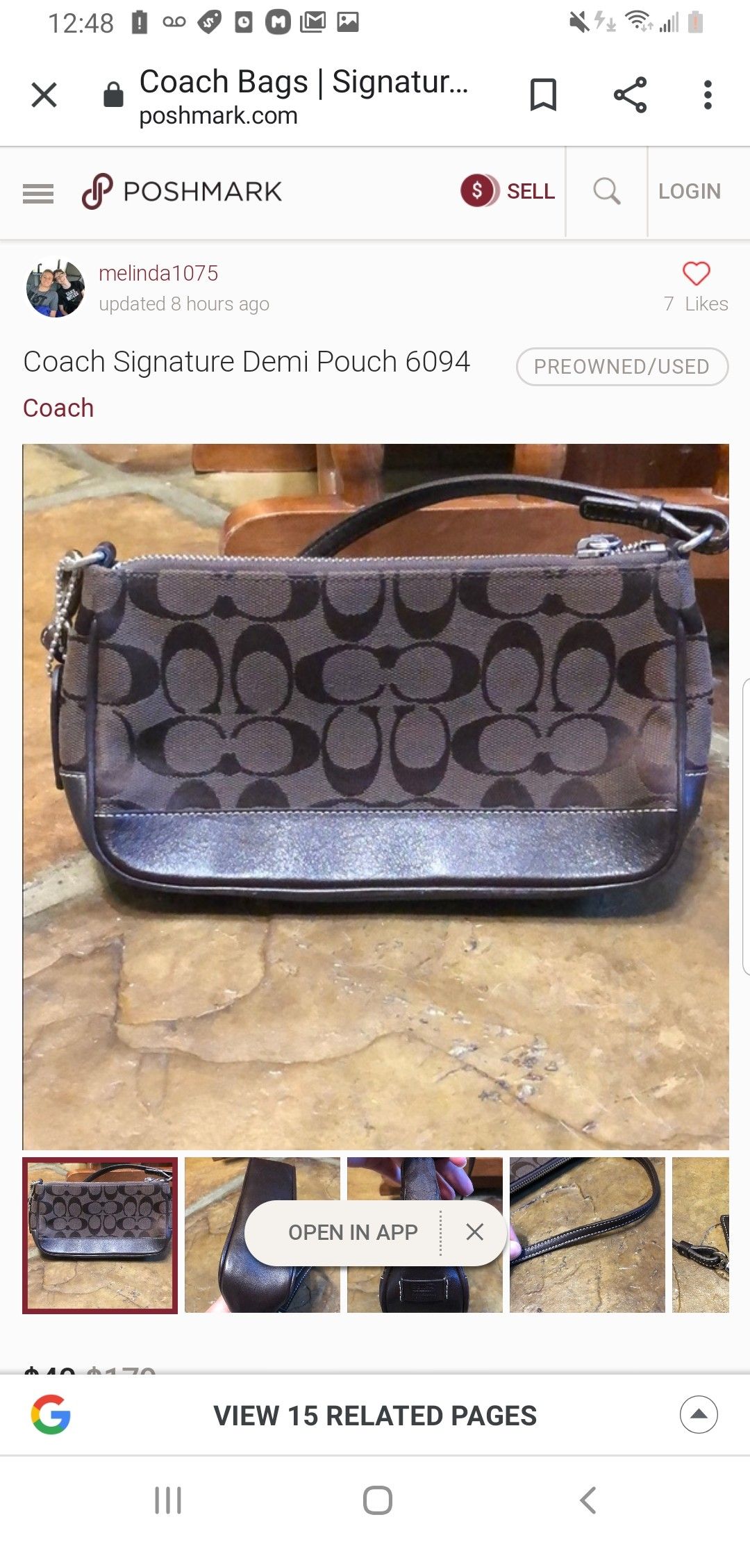 COACH BAG AUTHENTIC GREAT SHAPE