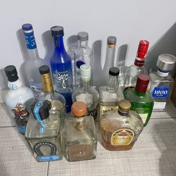 Empty bottles