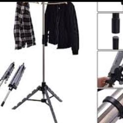 foldable tripod clothes hanger drying pole $25 FIRM