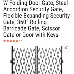 Steel Accordion Security Gate