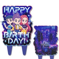 Kpop Demon Hunter Cake Topper 