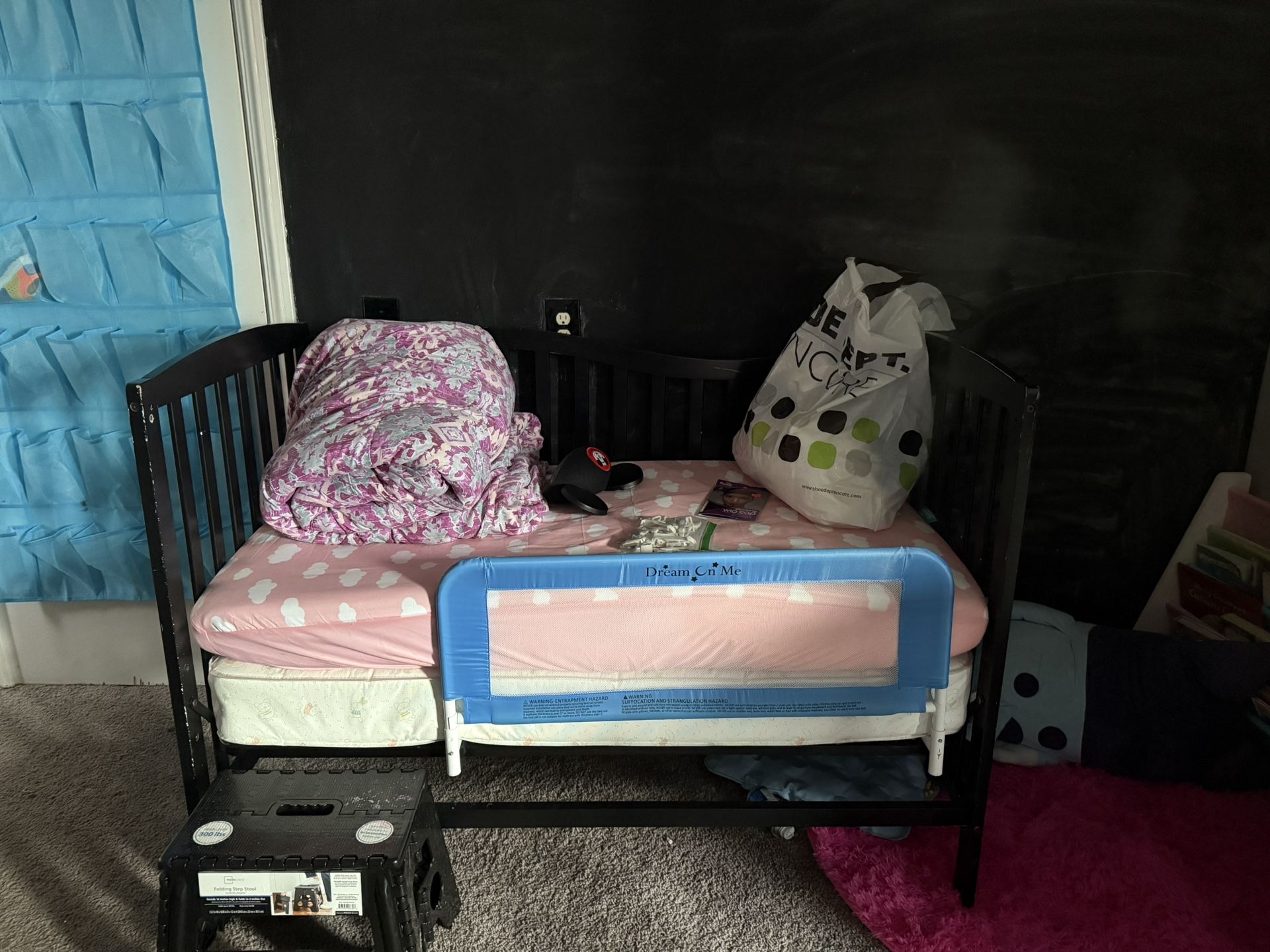 3 in 1 Crib & Changing Table