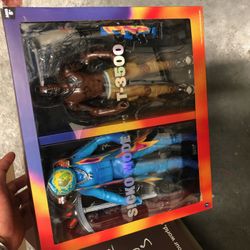 Action figure Sicko mode and Y-3500 Travis Scott
