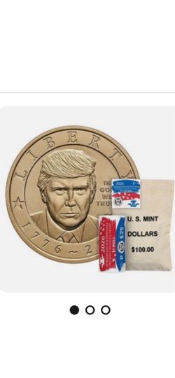SEMIQUINCENTENNIAL PRESIDENT DONALD J TRUMP 2026 $1 COIN BAG (100 COIN BAG)