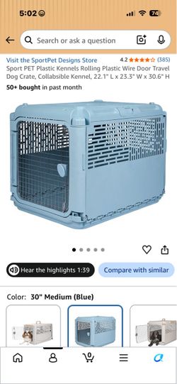 Travel Dog Crate