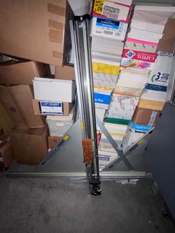 fletcher 3000 60" glass and cardboard cutter