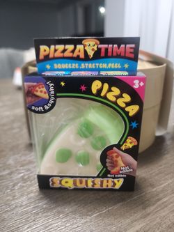 Pizza Time Squishy Pizza Slice Toy