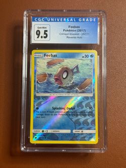 Pokemon Feebas Crimson Invasion Reverse Holo 26/111 CGC 9.5