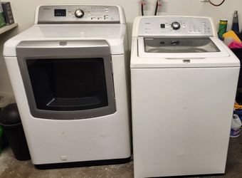 Maytag Bravos Washer and Dryer