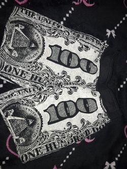 Money sign shorts