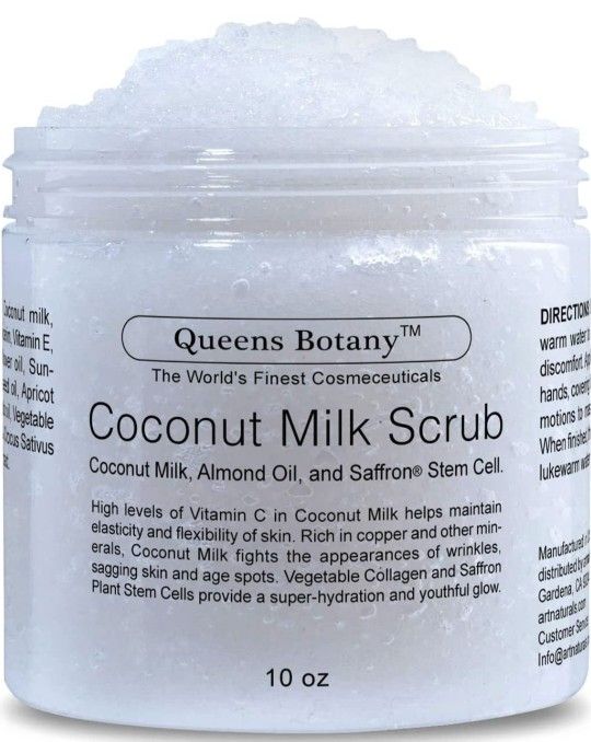 Coconut Milk body scrub