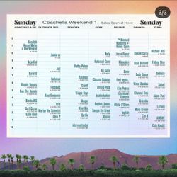 Coachella Weekend 1 Or 2 !!! Looking For 3 Sunday Tickets! 