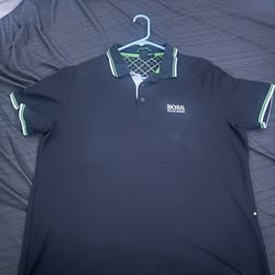 Black Hugo Boss Polo 
