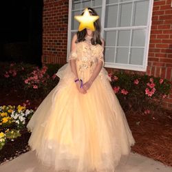 Yellow Prom Dress