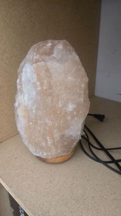 Large Salt Rock Lamp