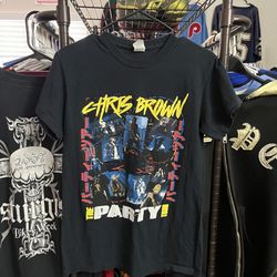 Chris Brown The Party Tour Shirt Mens Small