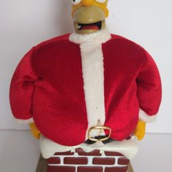 The Simpsons Christmas Talking Santa (Homer) 2002