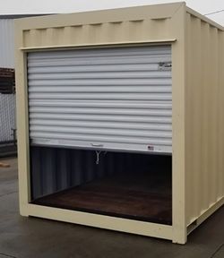 10’ x 8’ by 9’ high Roll Up Door Storage Container