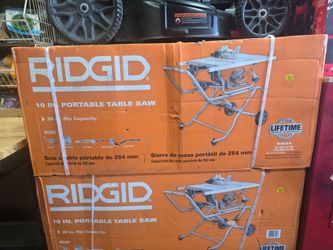 RIDGID 10-Inch Portable Table Saw