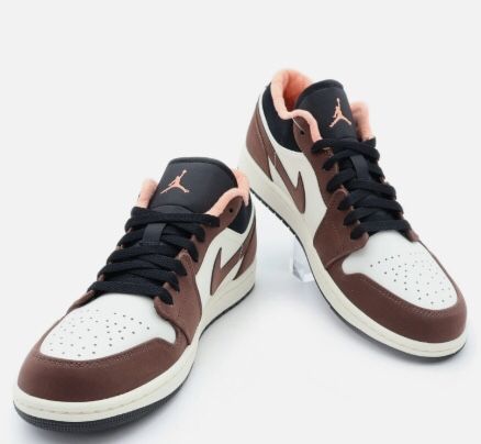Nike Air Jordan 1 Low SE Light Chocolate Mocha Black  & Accessories