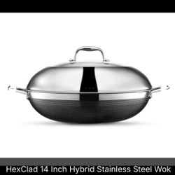 HEXCLAD 14” Wok  Retail $190