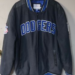 LA Dodgers Leather Jacket