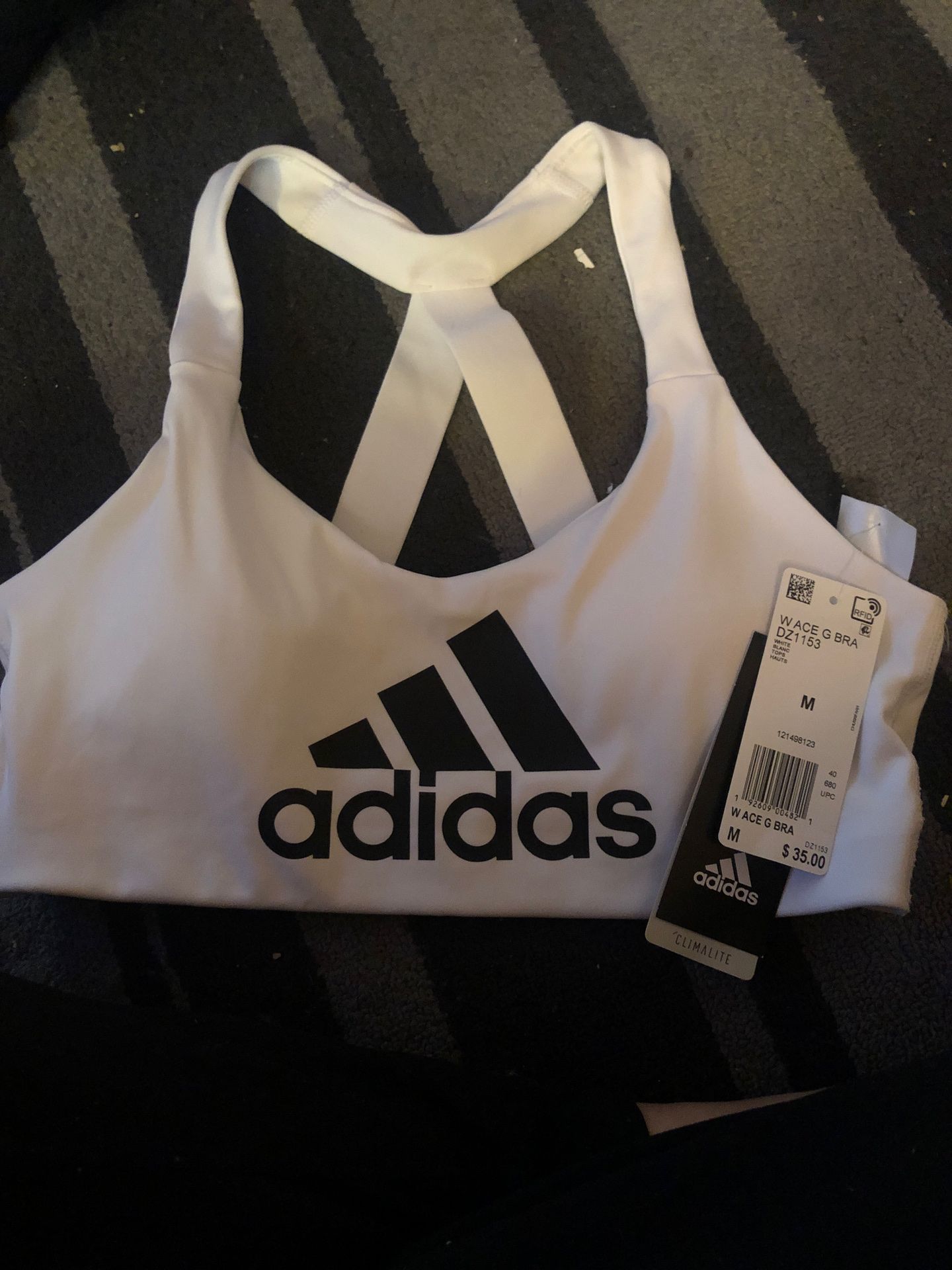 Adidas sports bra medium