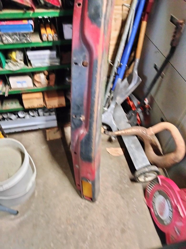 1980 Ford Mustang Front Metal In Side Bumper With Shock Mounts.... For A Bumper