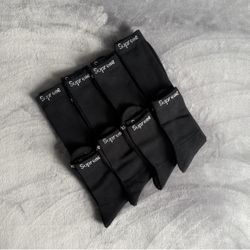 Supreme Black Socks