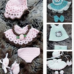 Baby Doll Knitted Clothes..