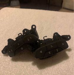 1-Pair Of 2006-2011 Cadillac Escalade Steering Wheel Cruise Controls. Fits Chevy, GMC