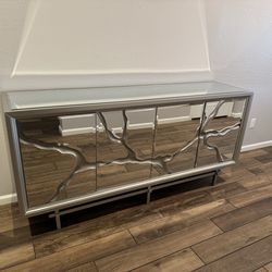 Mirror wall table and side table