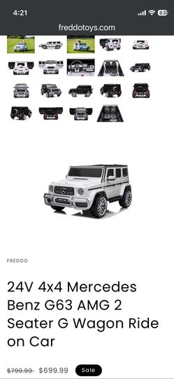 Mercedes AMG -G63 Ride On Car