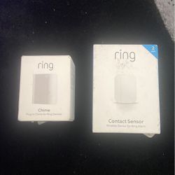 Ring Contact Sensor & Ring Chim Plug In