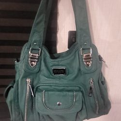 Green hobo bag purse