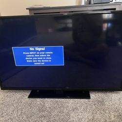 TV Television 40inch Insignia 1080p No Remote
